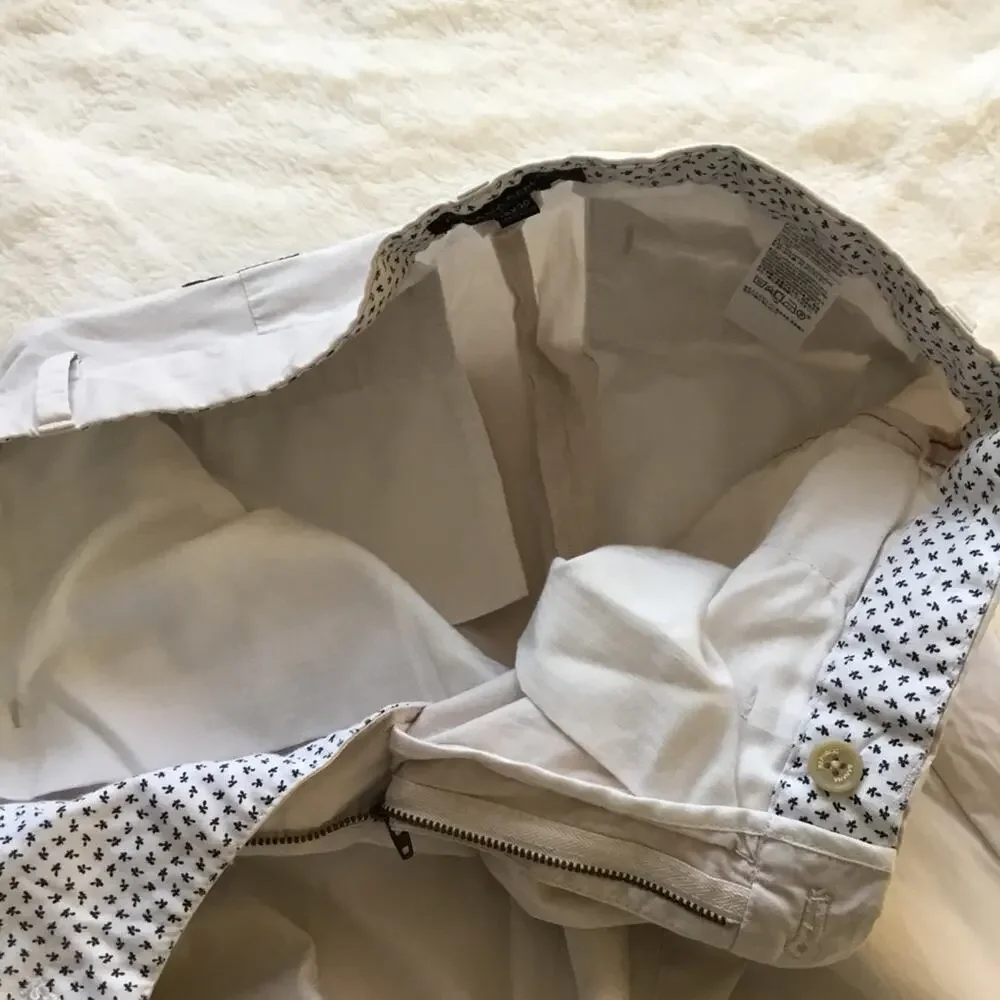 Banana Republic Light Beige Aiden Chino Pants